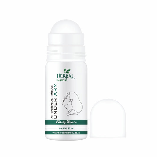 "Herbal Harmony Classy Woman Antiperspirant Roll-On: Gentle Protection with Elegant Scent" (50 ml)(Buy 1 Get 1 Free )